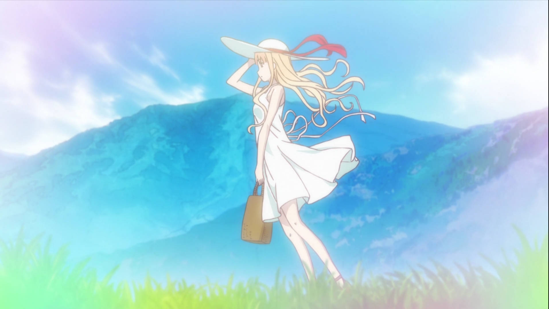 有没有唯美静谧的人物占比少的动漫电脑桌面壁纸