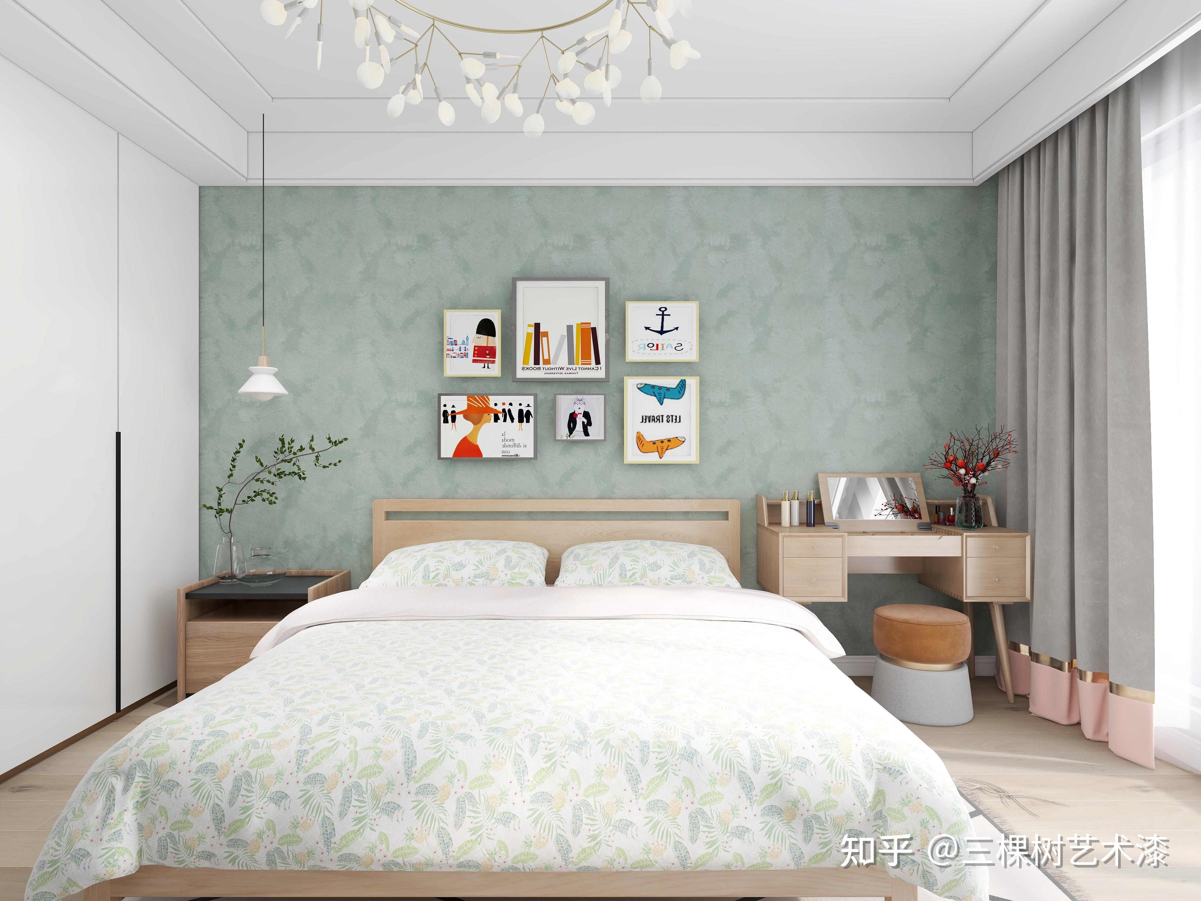 当艺术涂料进入儿童房