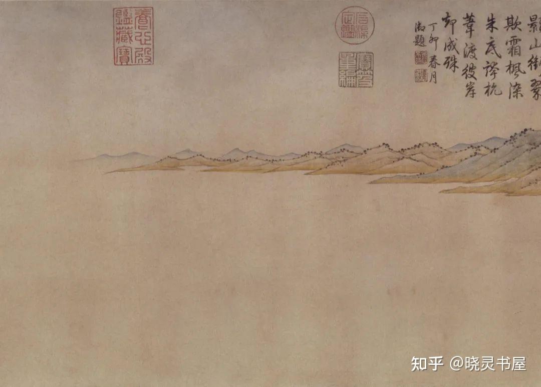 久立行人待渡舟 元钱选《秋江待渡图》卷 - 知乎