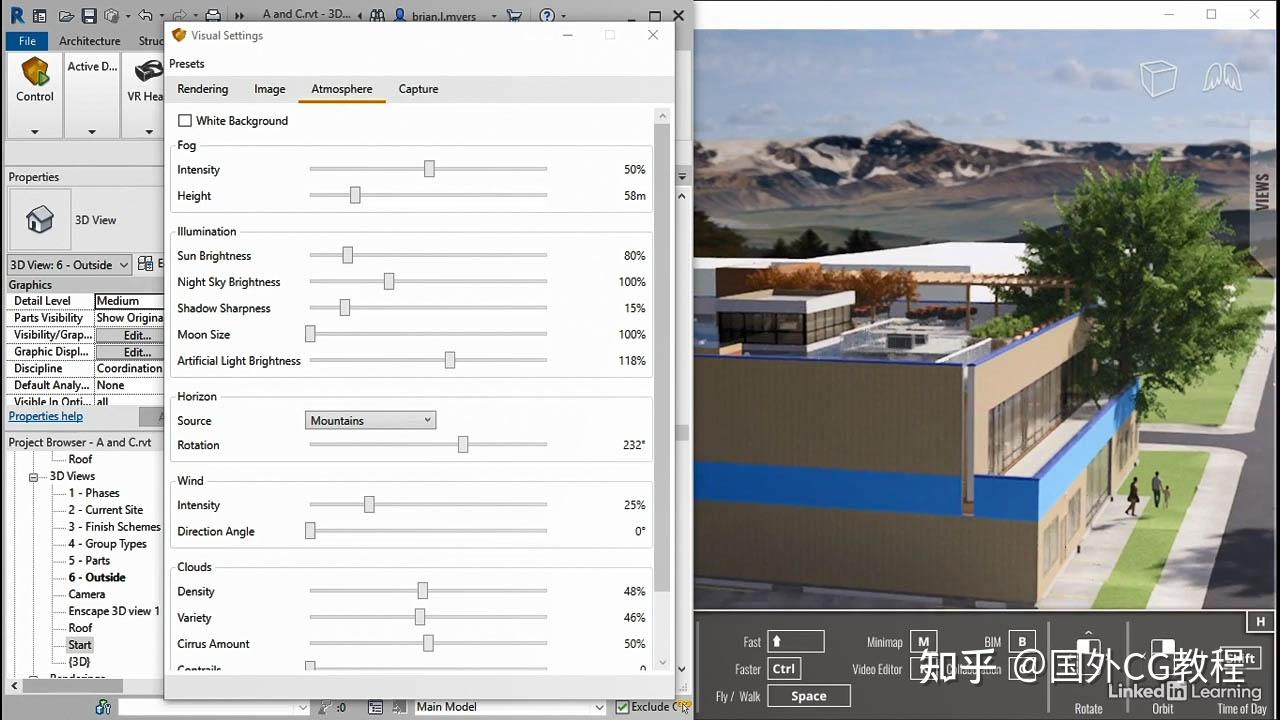 Revit Enscape实时渲染插件使用教程 Lynda – Enscape Essential Training for Revit ...