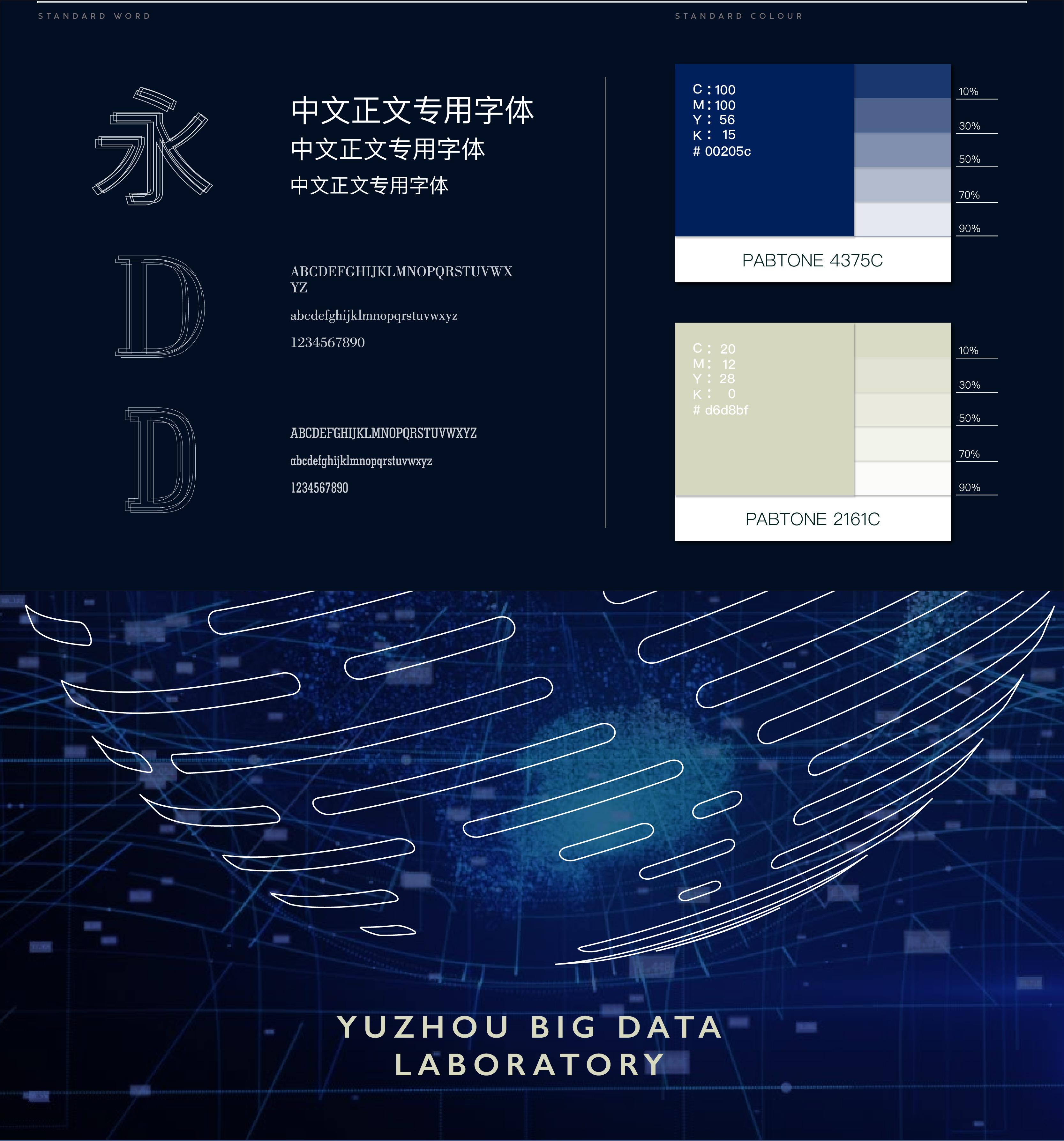 渝州大数据实验室logo设计