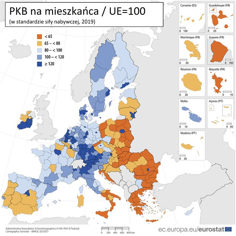 波兰人均gdp在欧洲是什么水平