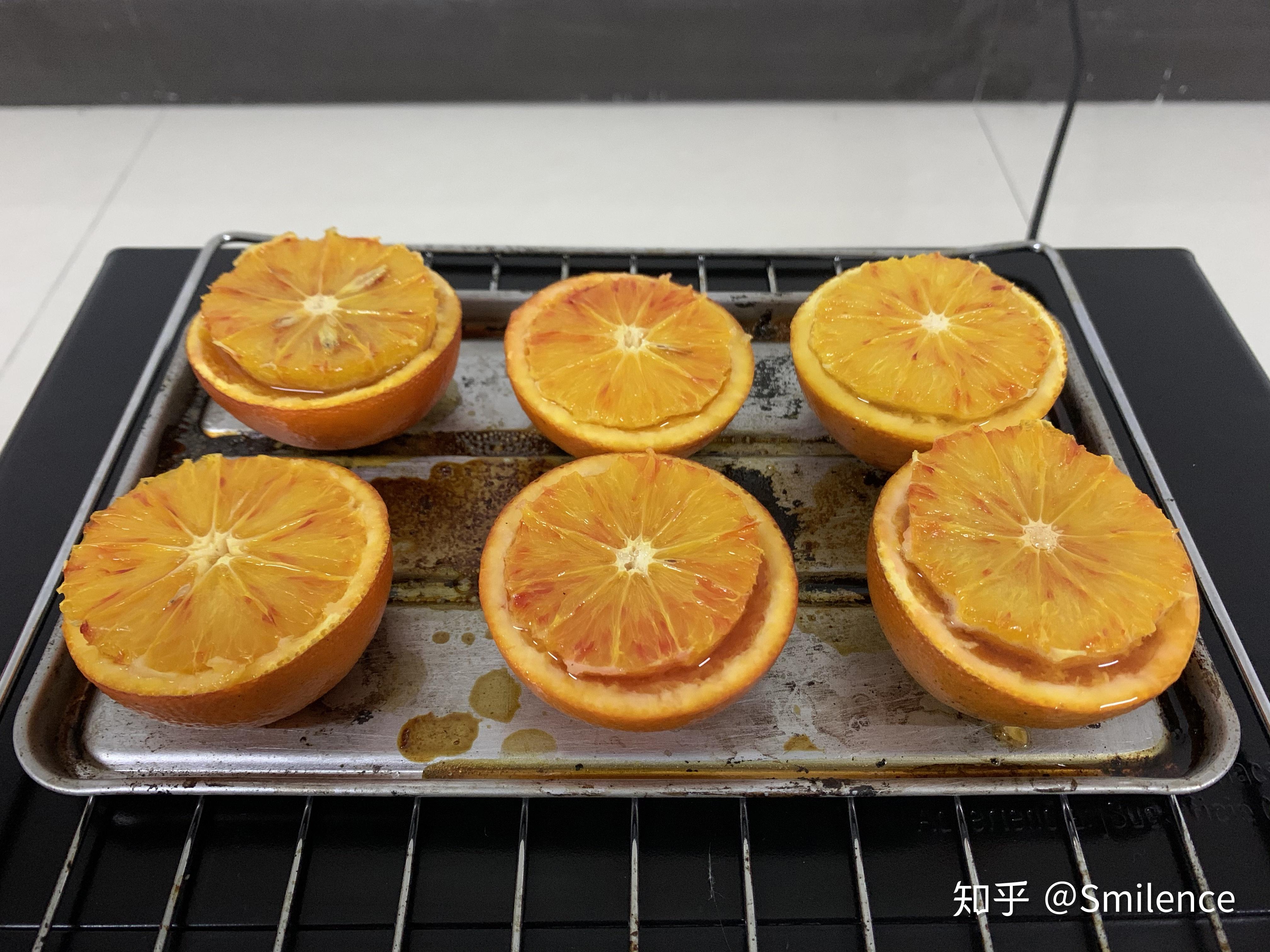 寒冬美食之烤橙子