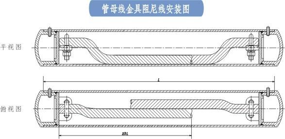 因为交流电具有趋肤效应,所以母线内部的阻尼线只是一种稳定且平衡