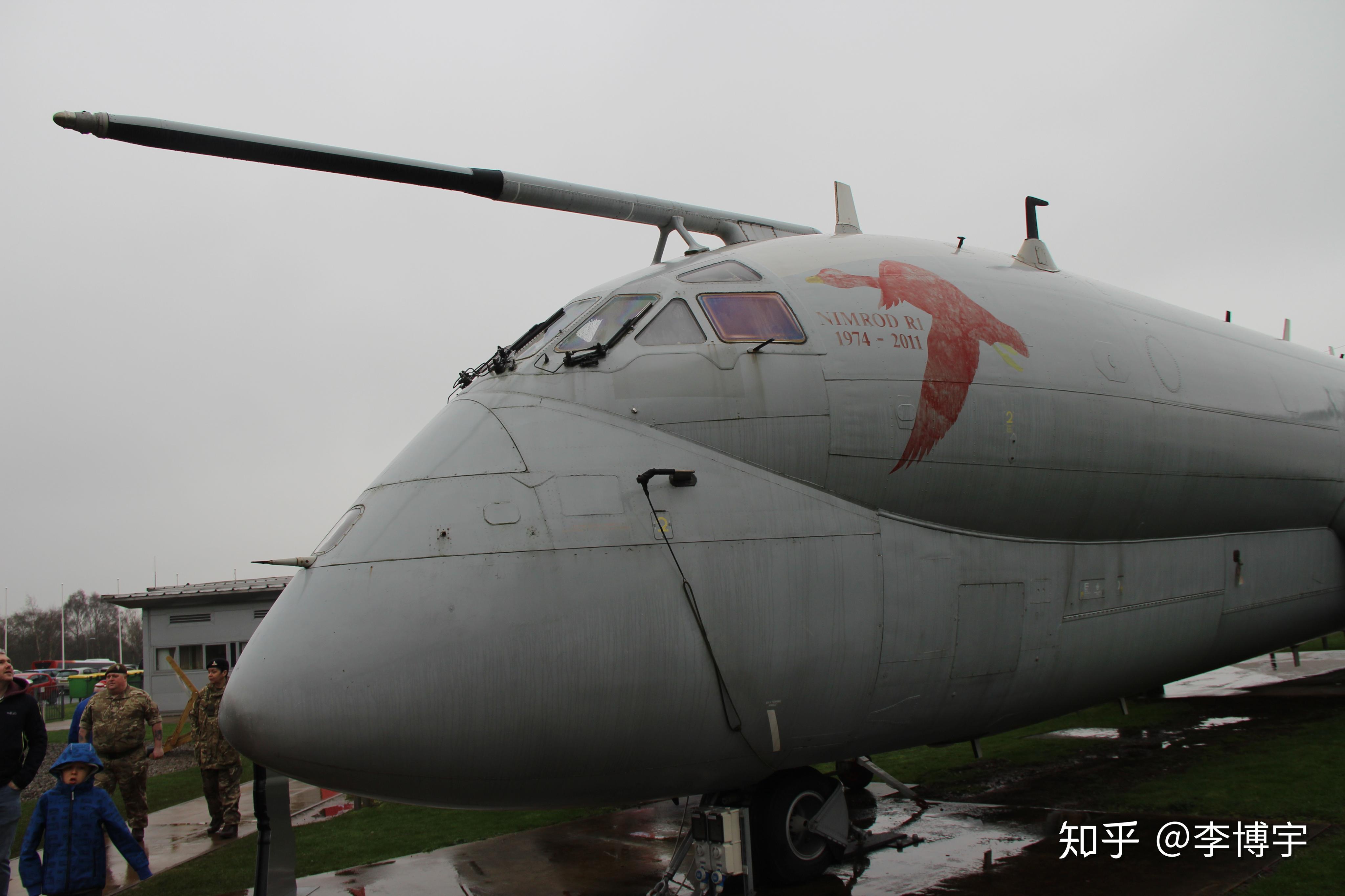 霍克西德利nimrod反潛機british aerospace 125室外展品p.s.