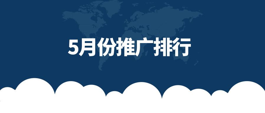 2019年5月份投放金额支出Top20游戏及应用排行
