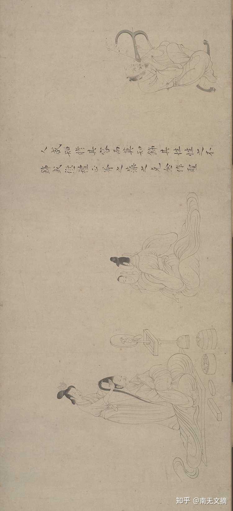 全图有画11段,分别为"樊姬感庄"卫女矫桓"冯婕妤挡熊"班婕妤辞