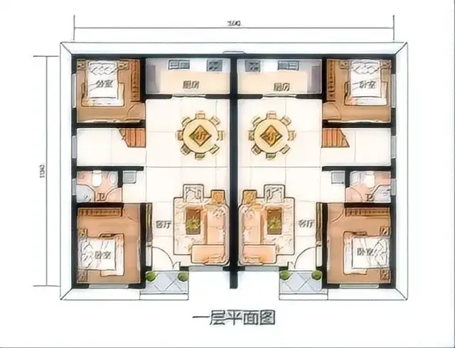 24套二层双拼兄弟农村自建房别墅,二层乡村别墅住宅自建房设计 - 知乎