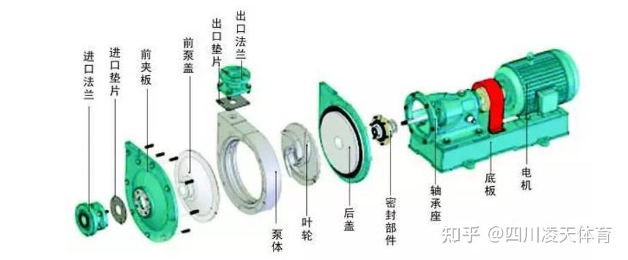 泳池循环水泵结构及安装 知乎 