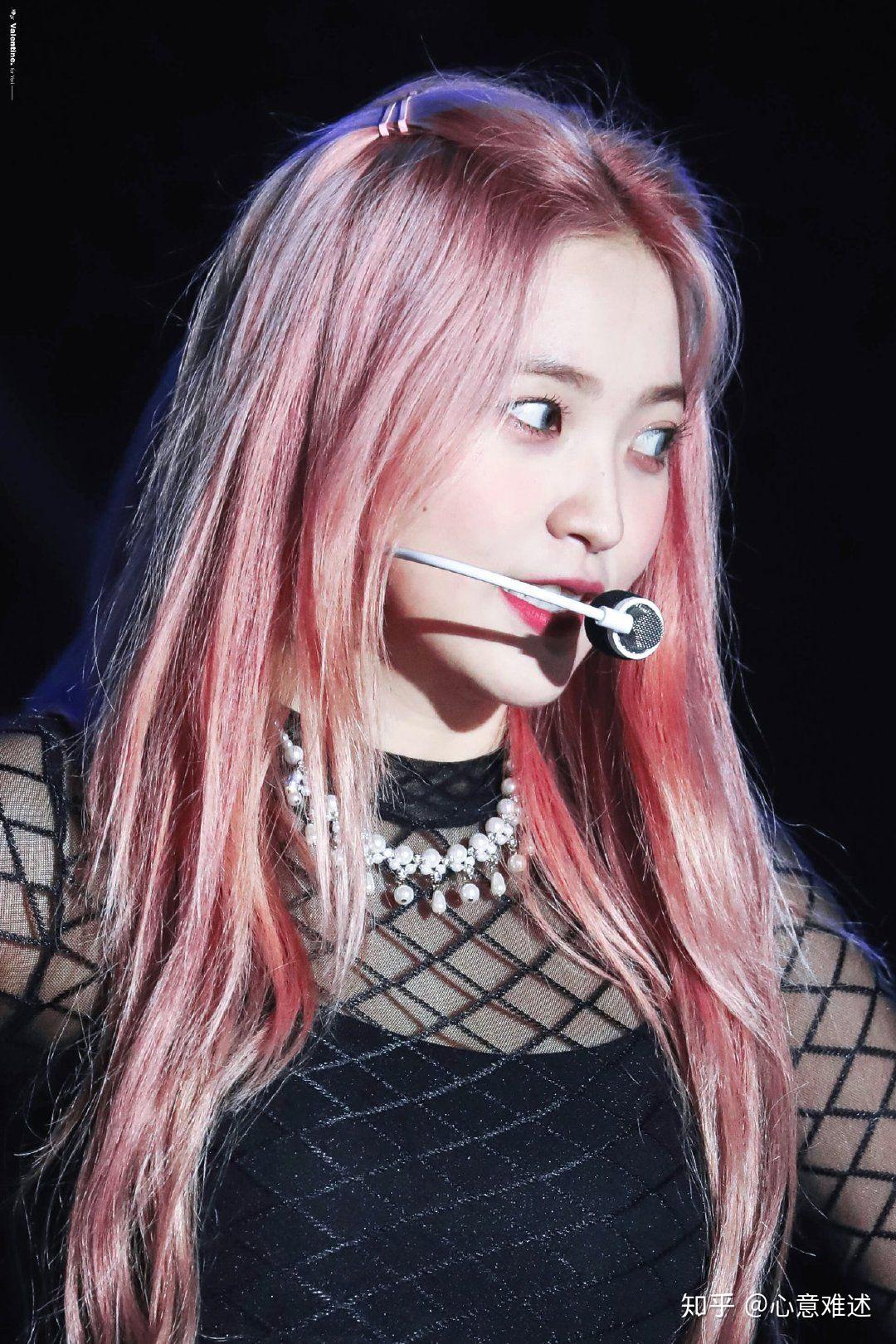 red velvet金艺琳粉发图合集