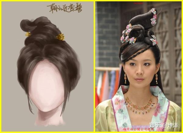 涨知识!!古代女子发髻 - 知乎