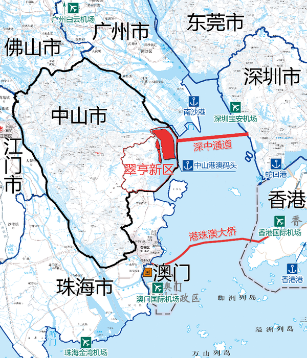 深中通道中山出口位置分别位于中山哪里?总共多少个出入口(必看,收藏!) - 知乎