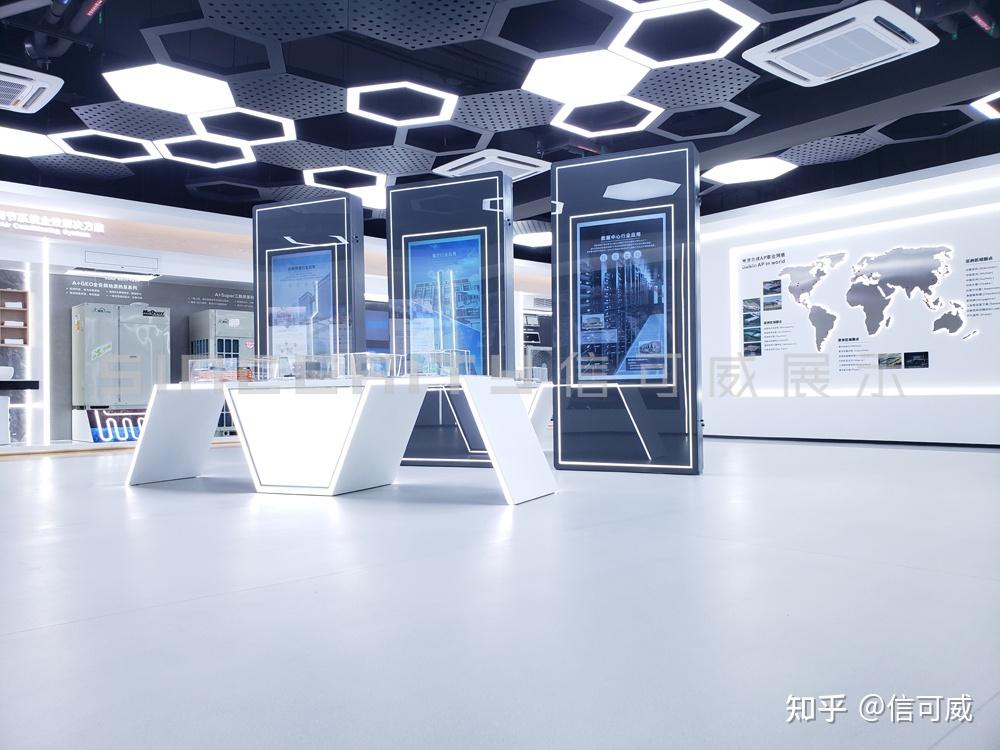 欣赏|15个高质量企业展厅设计案例合集 - 知乎