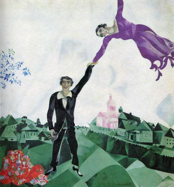 Marc Chagall | 夏卡尔童话般诗意爱情幻想中的美学- 知乎