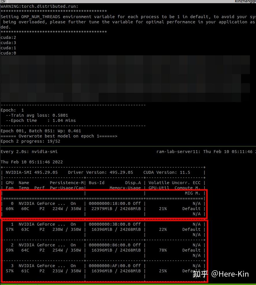 【深度学习 有效炼丹】多GPU使用教程, DP与DDP对比, ray多线程并行处理等 [GPU利用率低的分析] 知乎