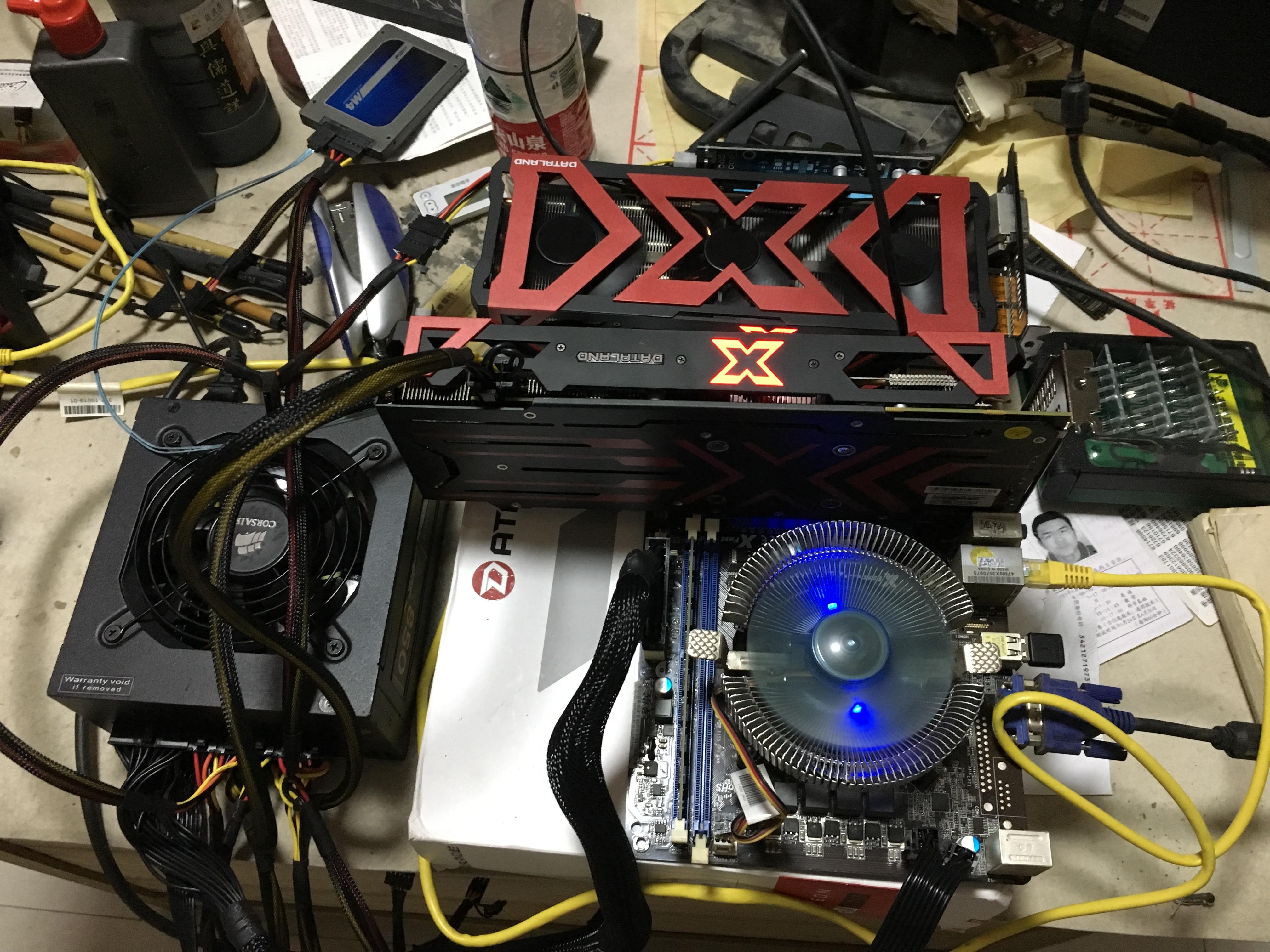 双卡(470)矿机组装纪事 - 知乎