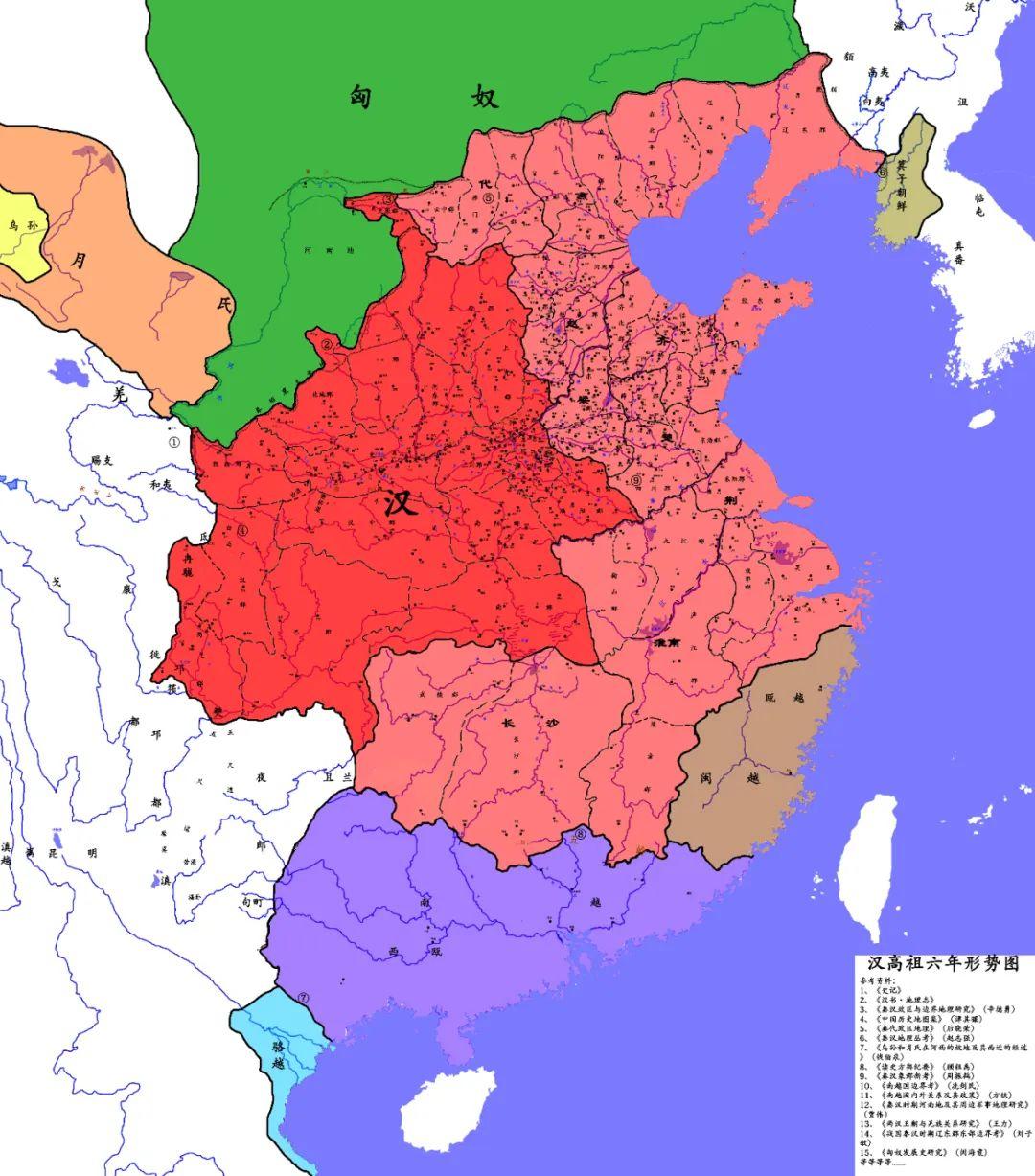 图文解读西汉王朝，高清地图可收藏 - 知乎