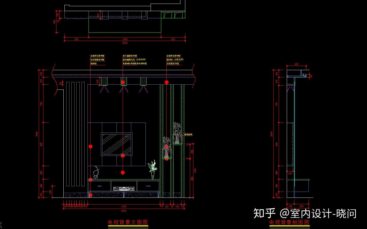 室内设计CAD施工图:全网最全室内设计立面图+CAD立面施工图图库常用款 - 知乎