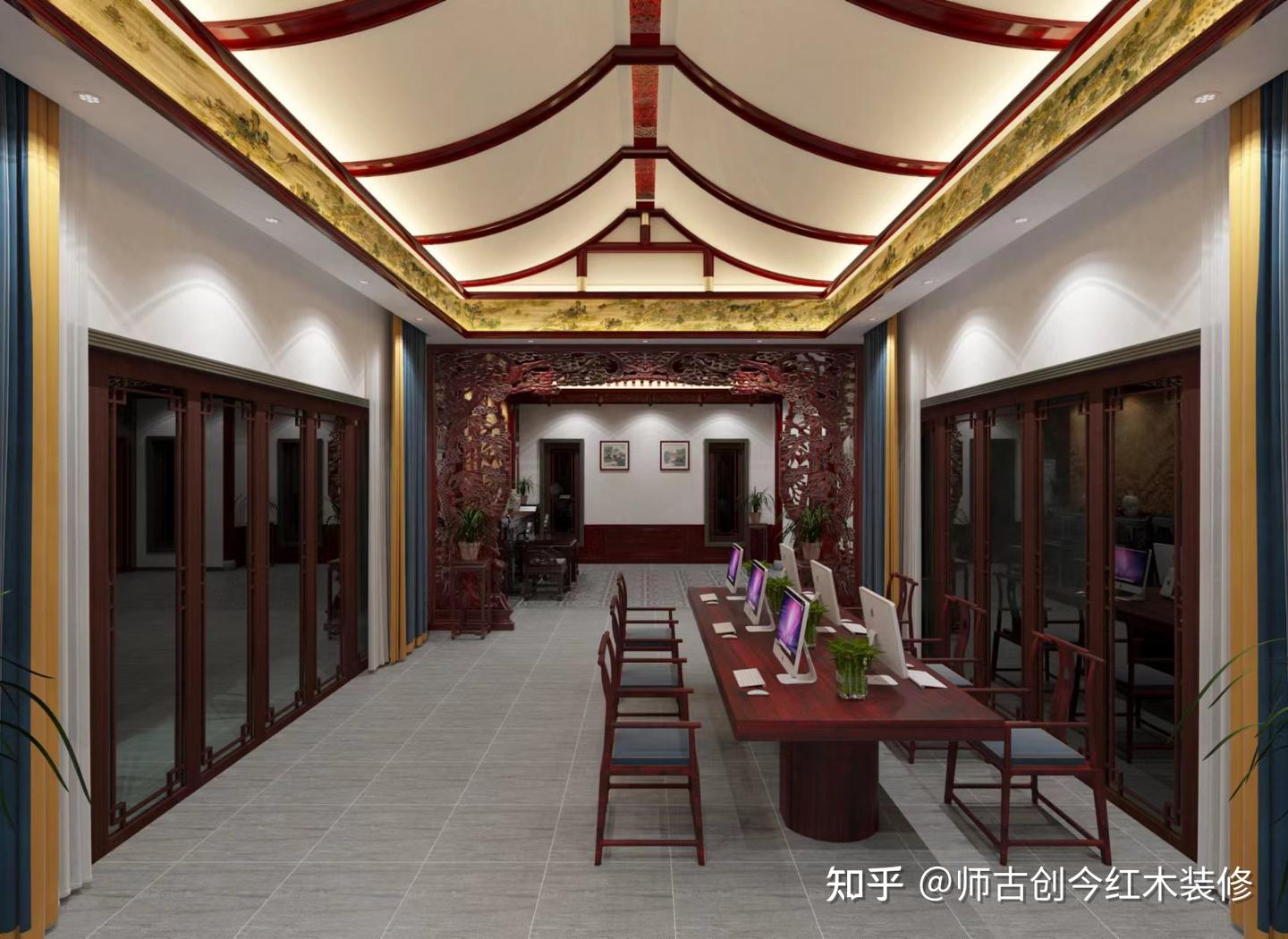 中式红木装修,低调地演绎出了空间的不俗魅力 - 知乎