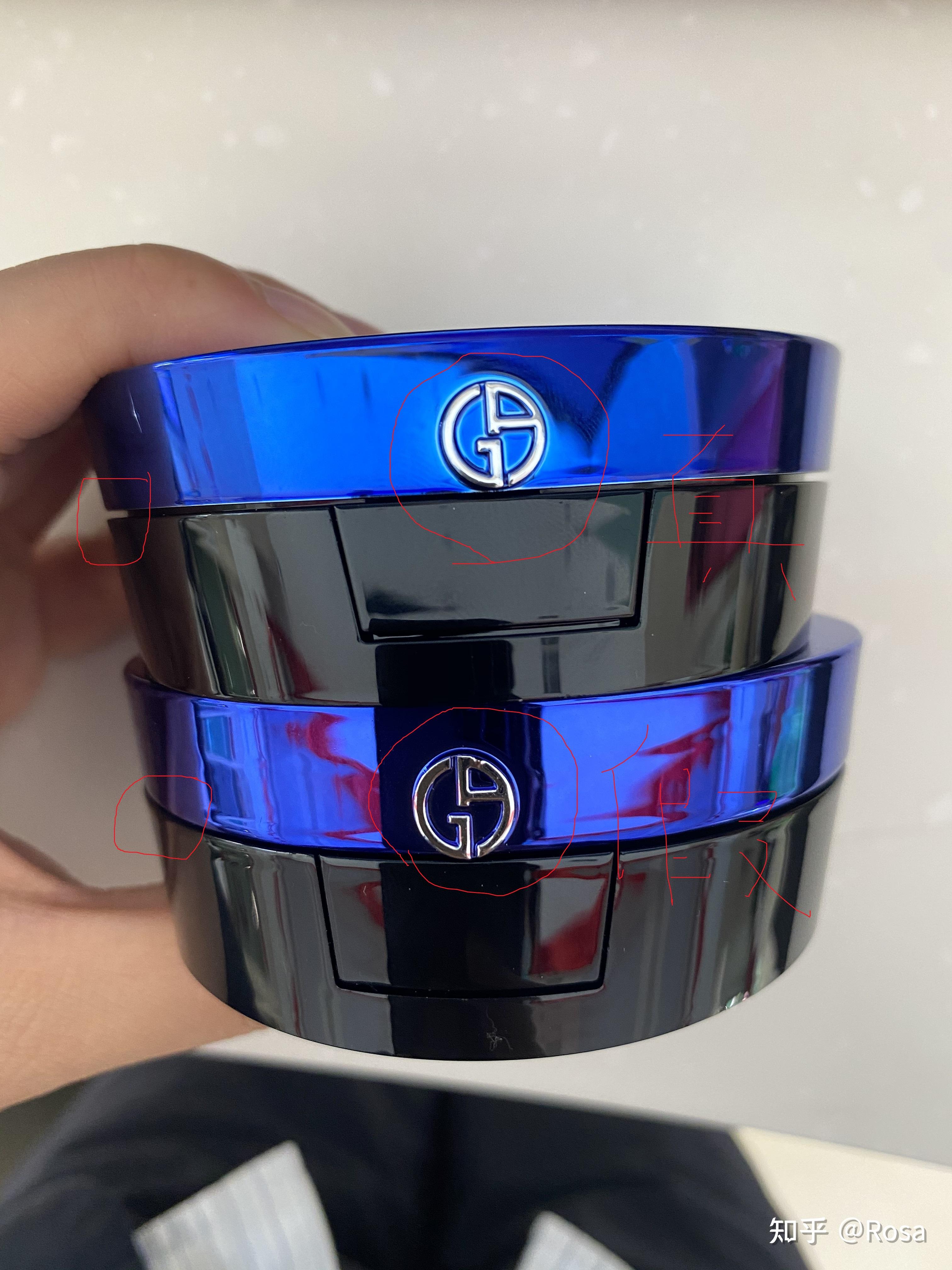 阿玛尼气垫鉴别真伪蓝气垫3号色 - 知乎