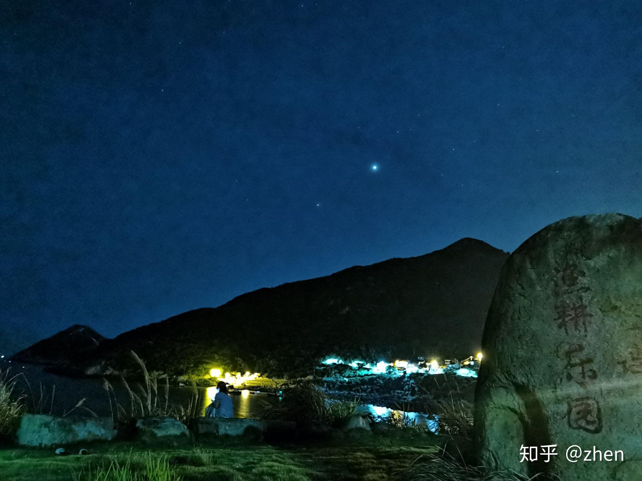 煩惱都拋在了腦後然後是大嵛山島的夜晚我們定了5點的鬧鐘起床看日出