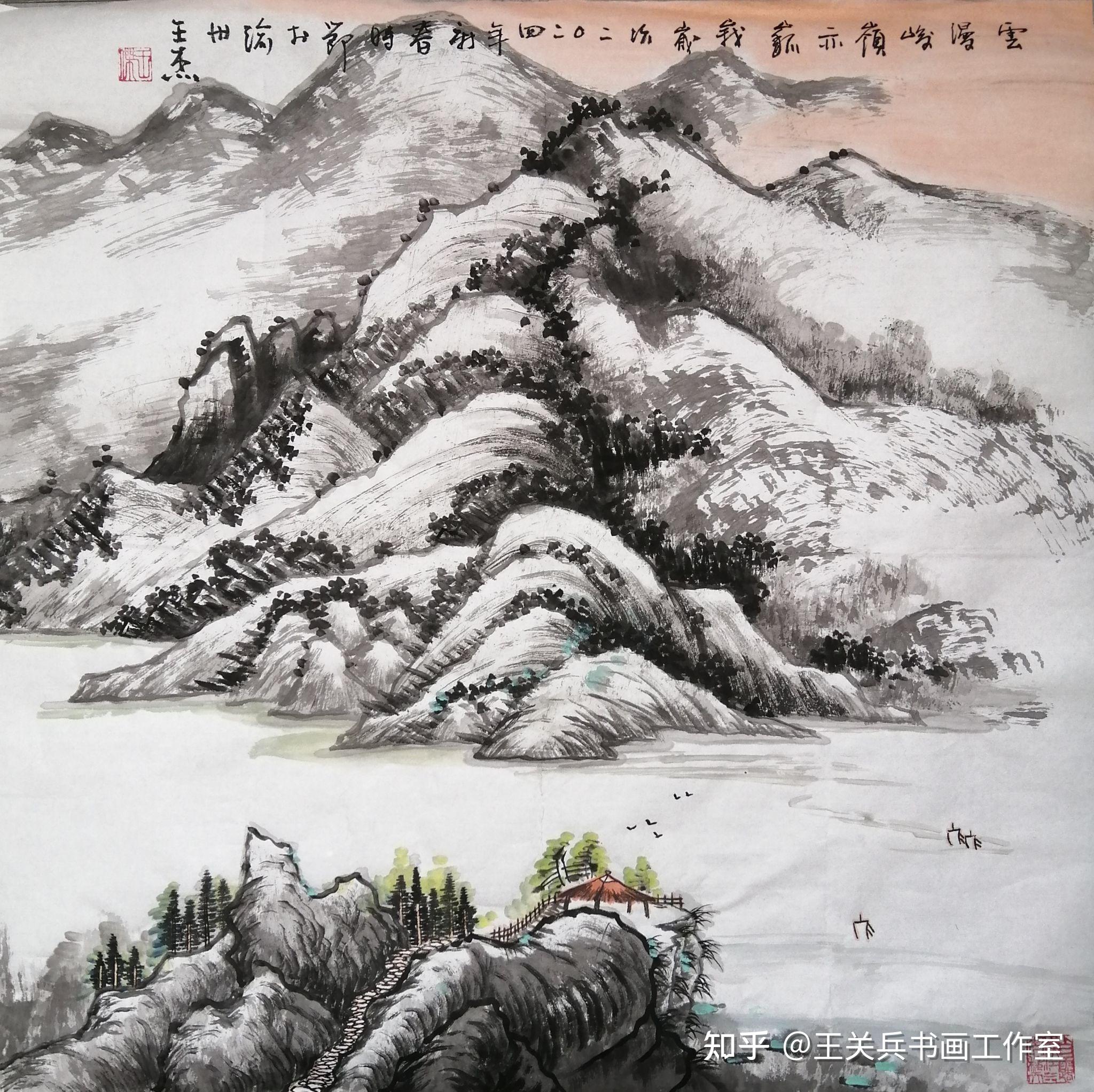 翰墨丹青一当代画家王杰先生中国山水画作品欣赏