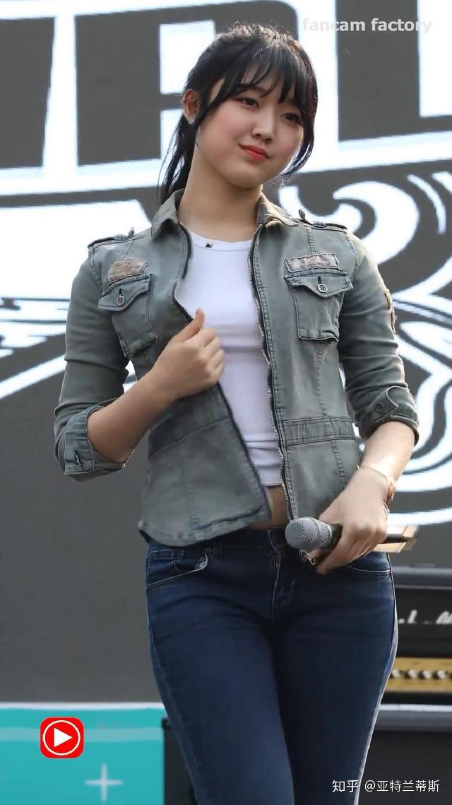 韩智允看惯了小清新来看看实实在在的美女