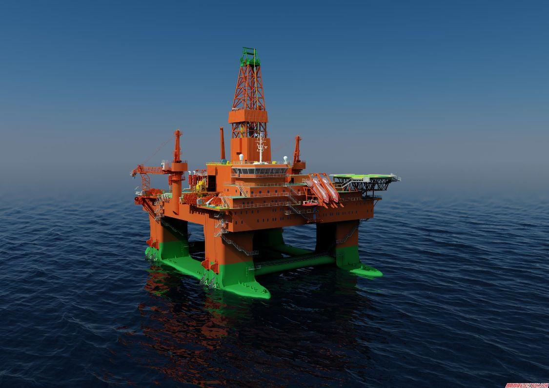 981号深水钻井平台南海上的定海神针