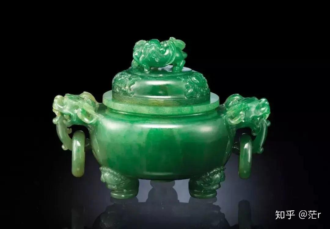中国古玩 翡翠 置物 香炉 - メルカリ