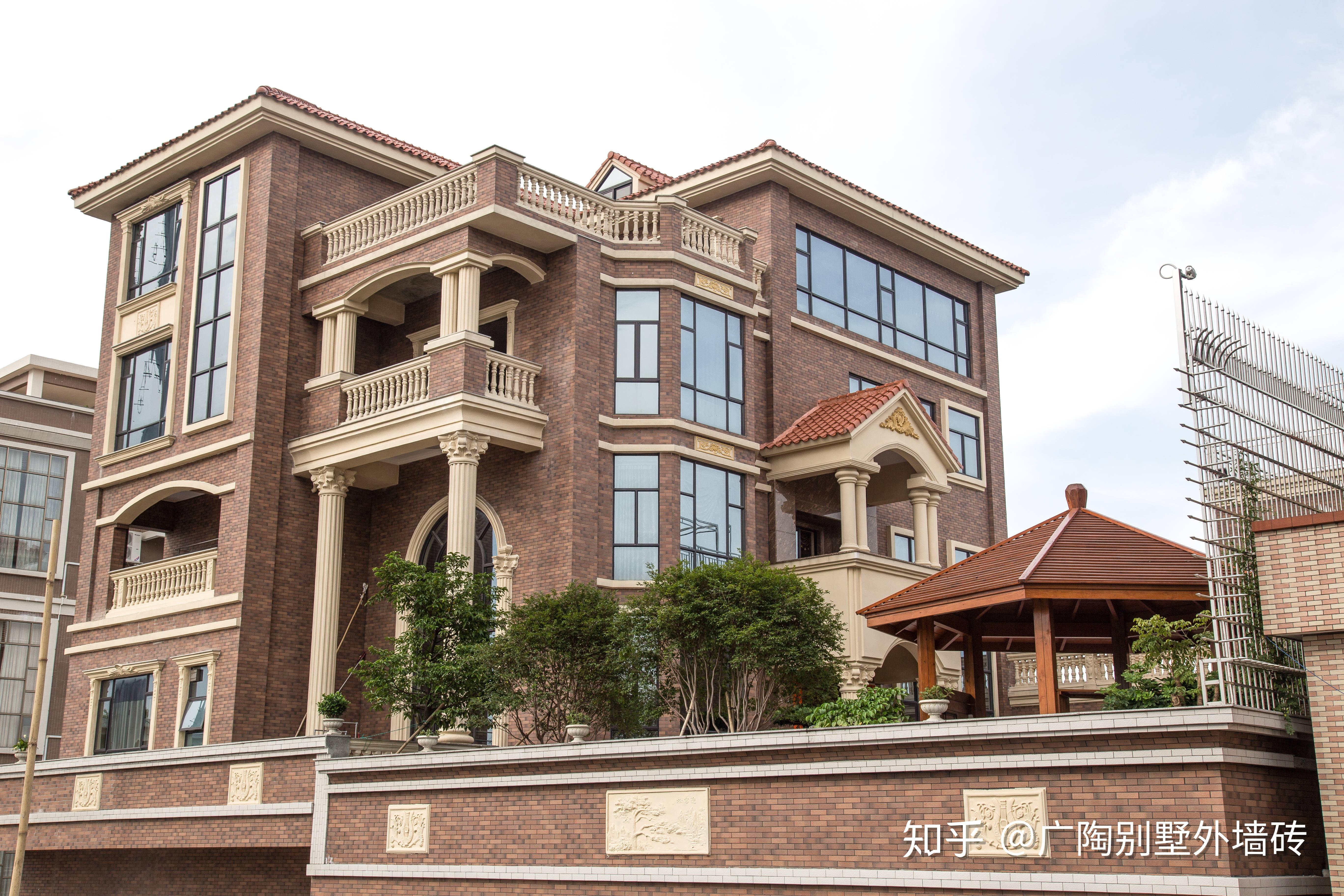 别墅,自建房,外墙装修案例,大家喜欢可以多多关注我噢广陶别墅外墙砖