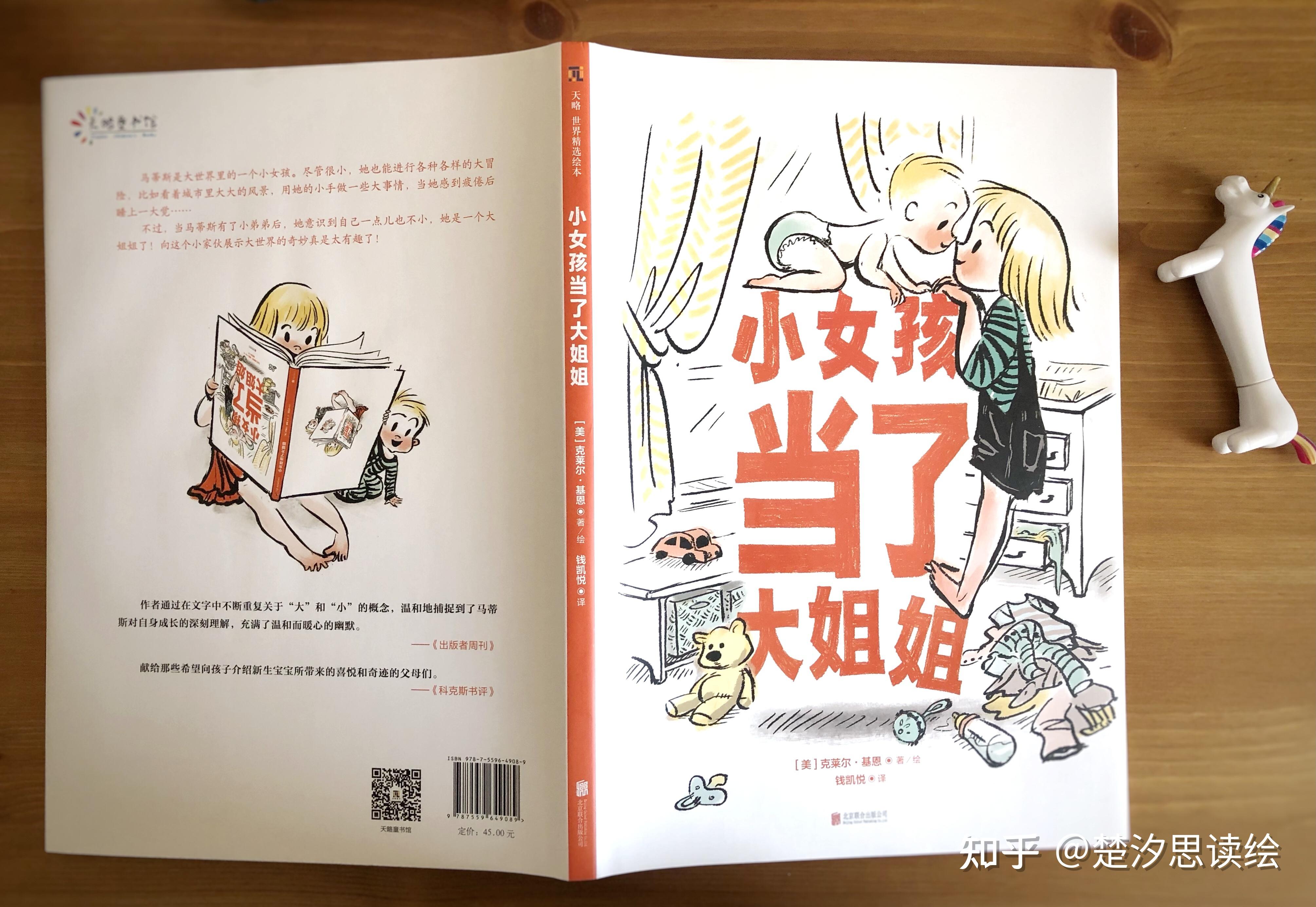 给二胎家庭的暖心绘本小女孩当了大姐姐小陪伴大温柔