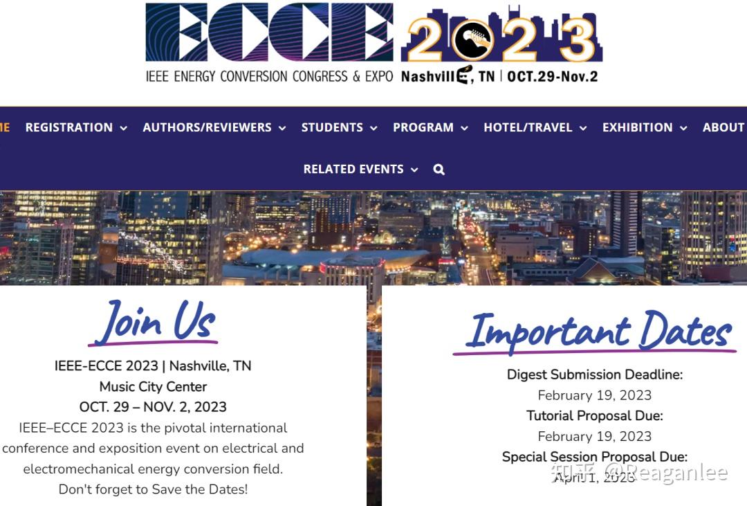 IEEE ECCE 2023 持续征稿中！截止日期已延至3月3日 知乎