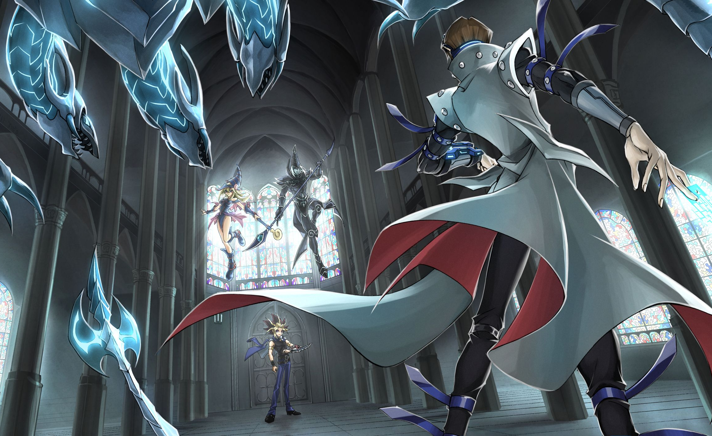 游戏王无名法老王第一次对战富二代海马公子精彩内容请看视频