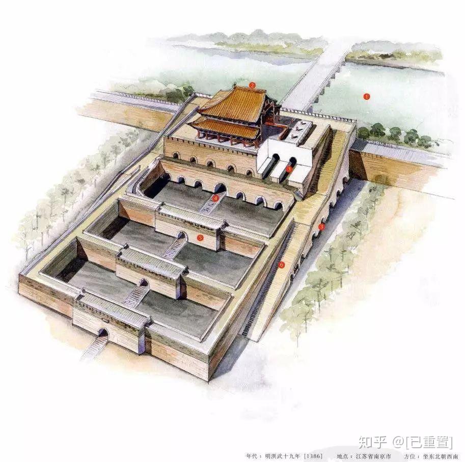 穿墙透壁——李乾朗手绘中国经典建筑剖视图！ - 知乎