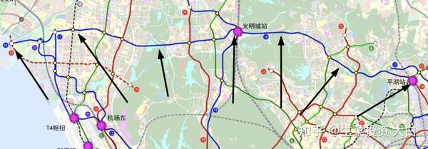 以實際公佈為準)深圳地鐵18號線為東西向市域快線,線路起於空港新城