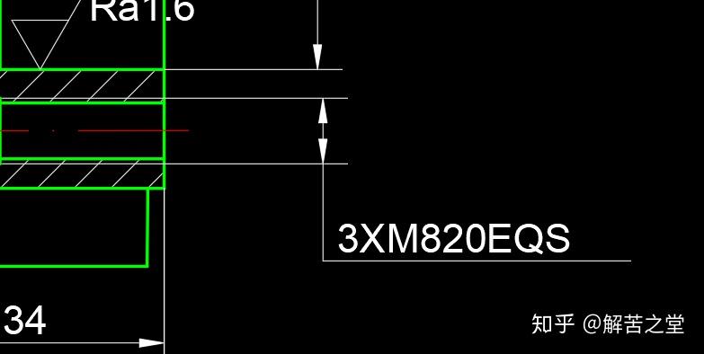 ATUO CAD2019沉孔与深孔的符号标注 - 知乎