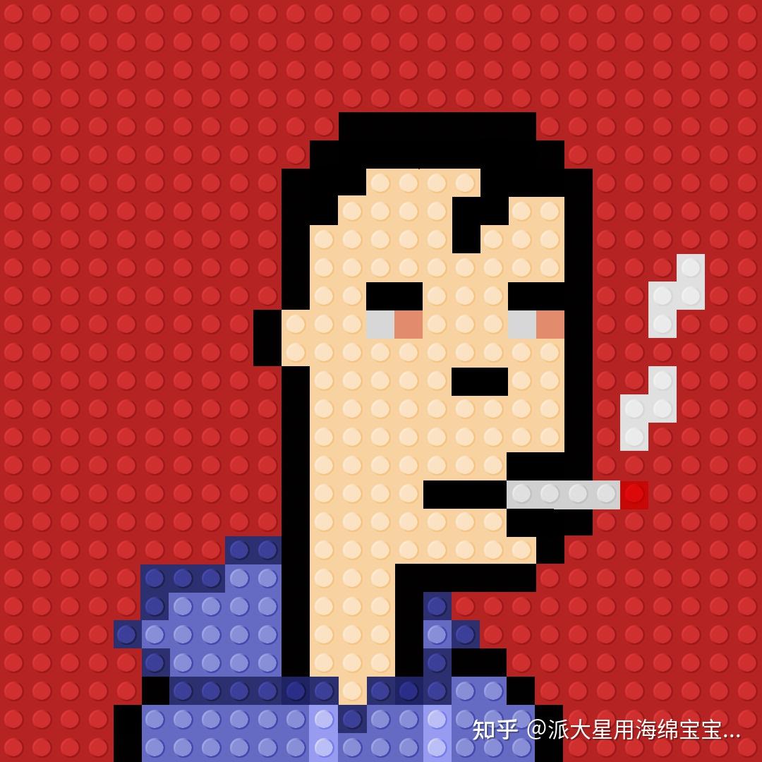 nft#像素#头像7 人赞同了该文章派大星用海绵宝宝刷碗