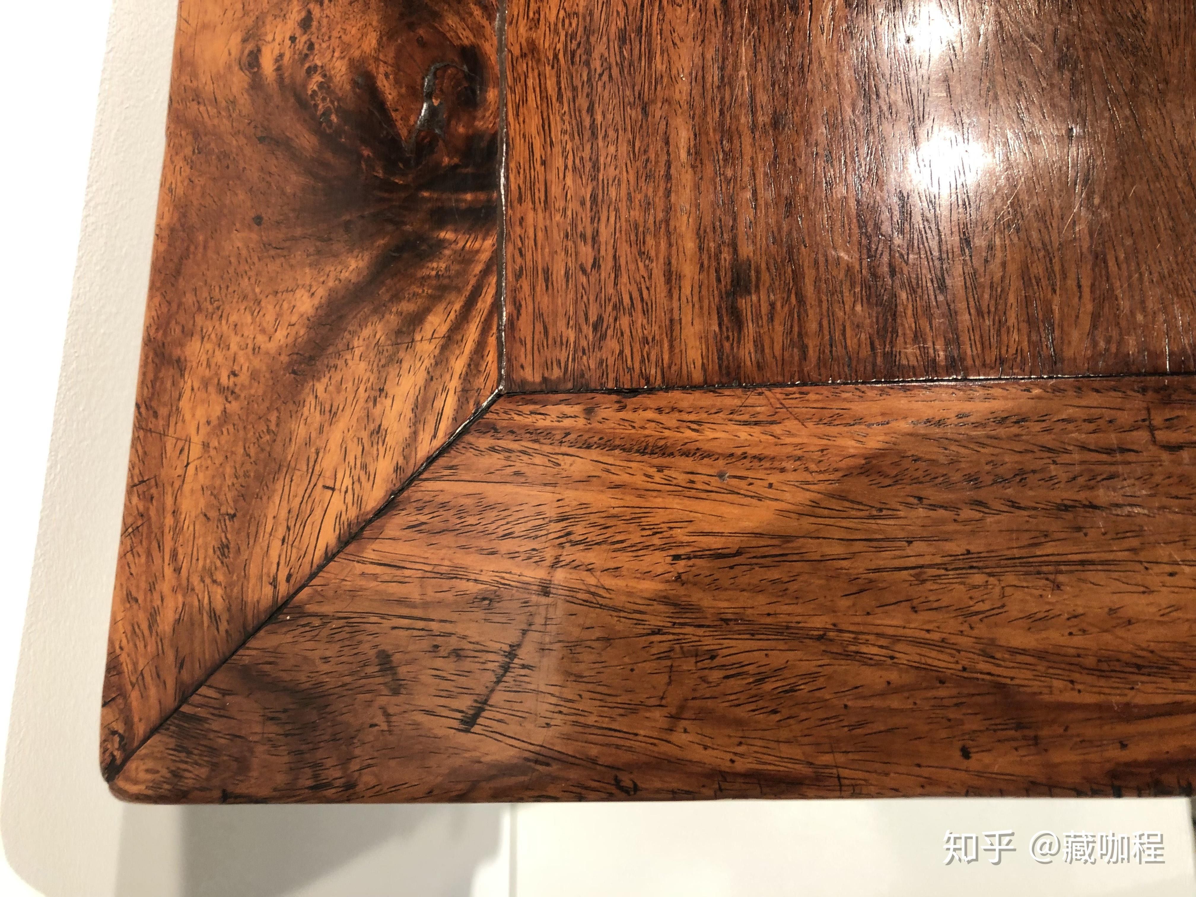 材质无误做工规矩黄花梨平头案属中等水平