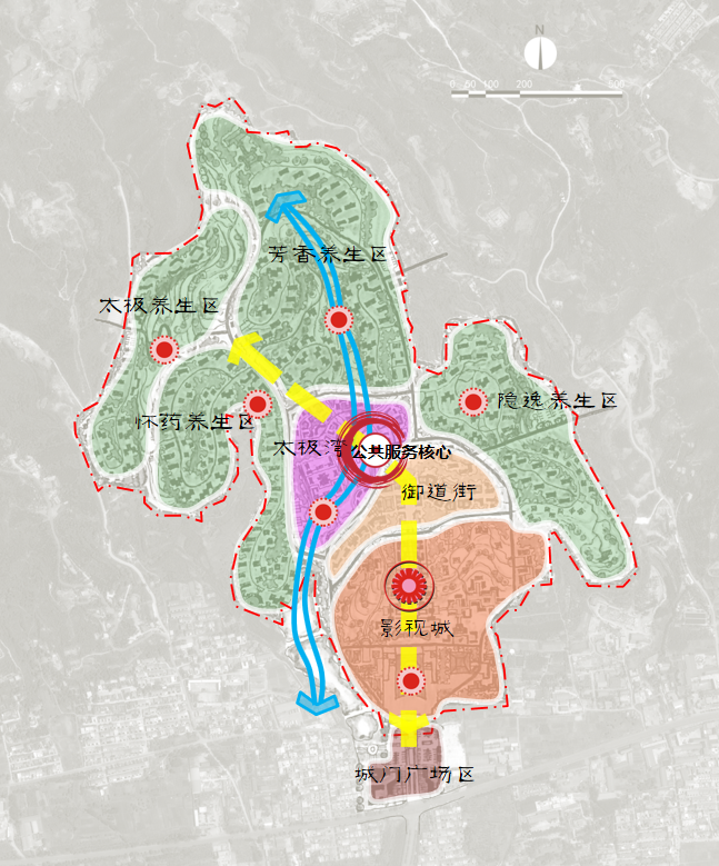 焦作影视城地图图片