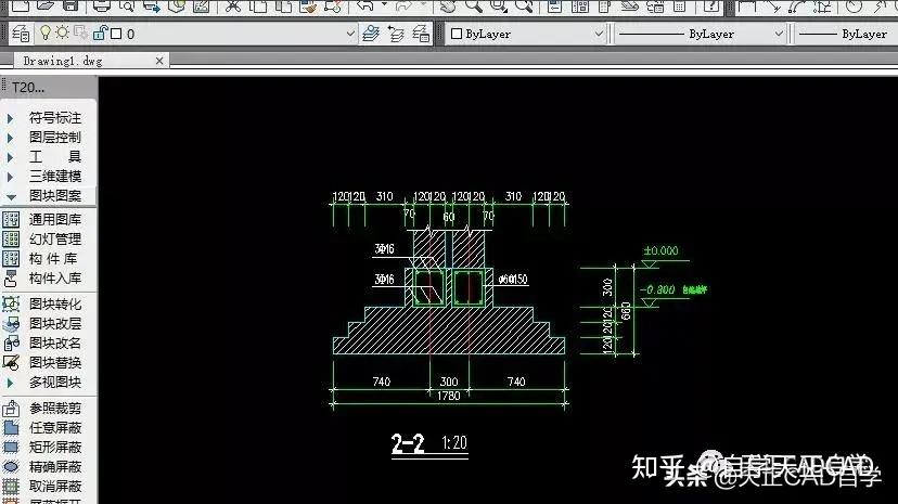 天正建筑大样图怎样画图片