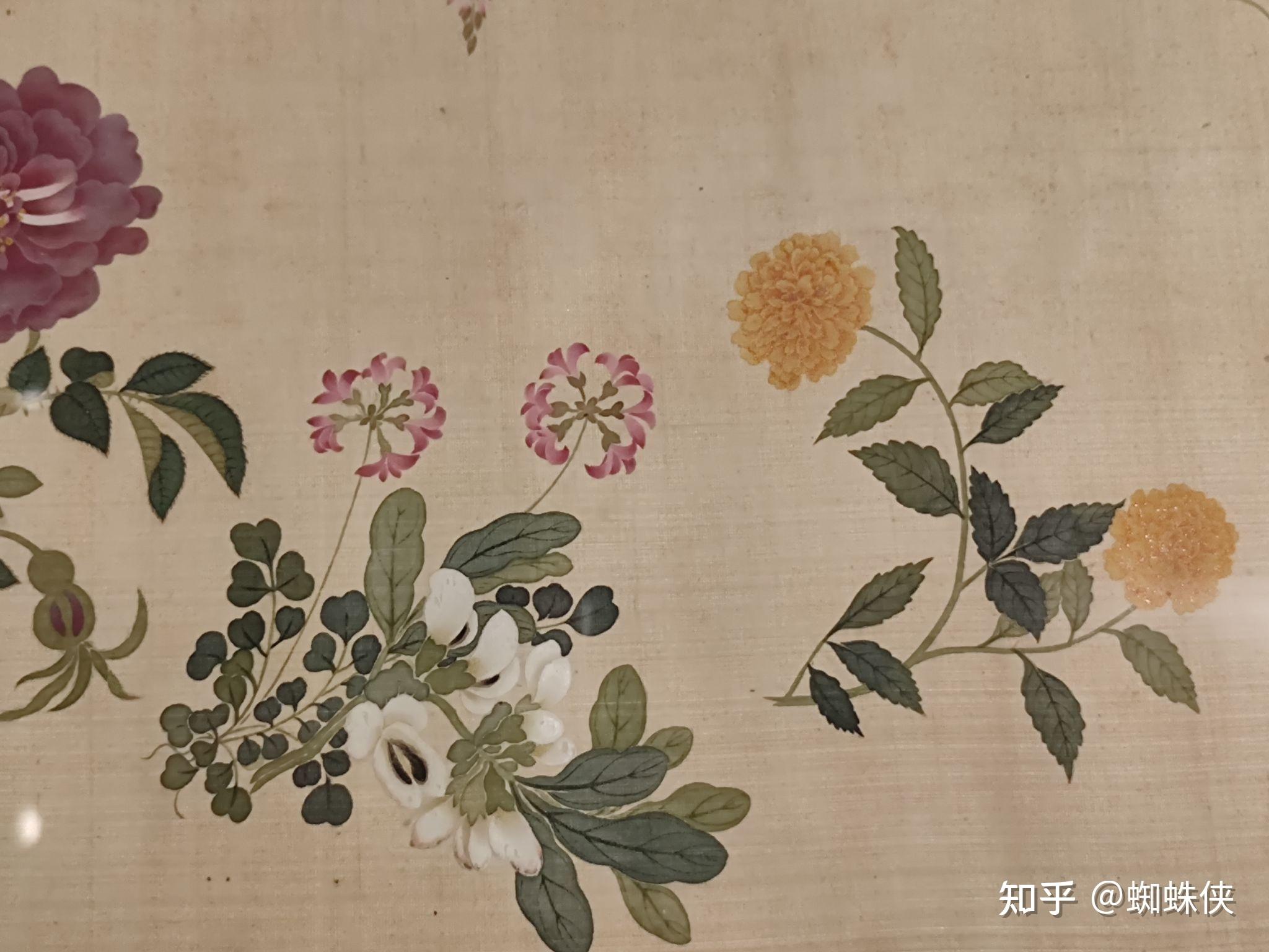 邹一桂百花图卷