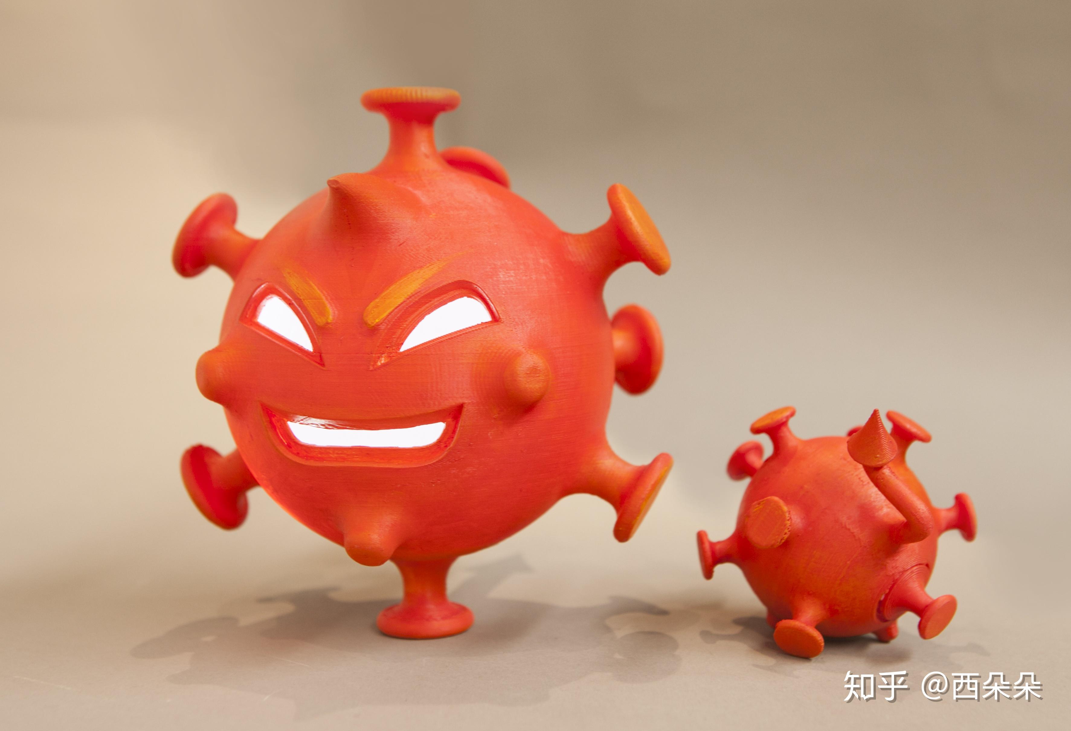 3d打印新型冠状病毒恶魔