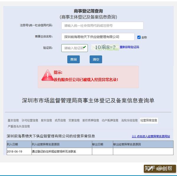 工商抽查导致公司列入经营异常该如何处理 知乎