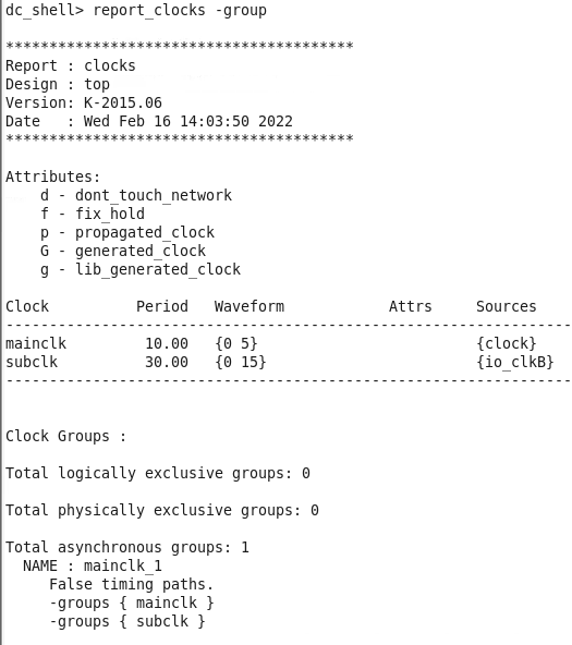 dc常见指令(三) path_group/multicycle/clock_groups 知乎