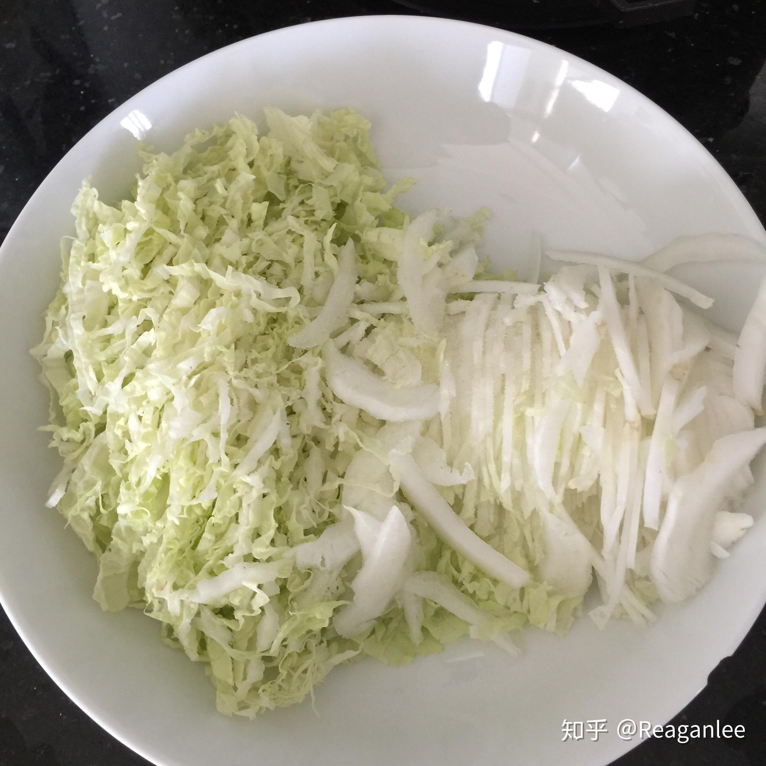 英国电气男博后的食谱-11凉拌白菜丝