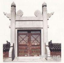 【中国建筑史知识干货13】——中国古代建筑大门细则 - 知乎