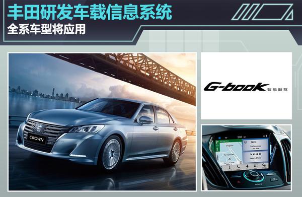 丰田研发车载信息系统 全系车型将应用