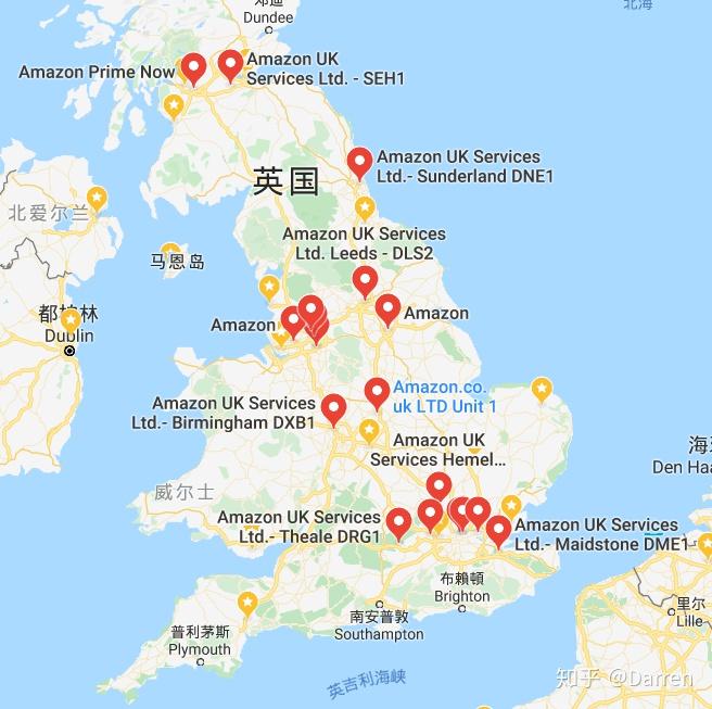 UK Amzon Fulfillment and Warehousing 知乎