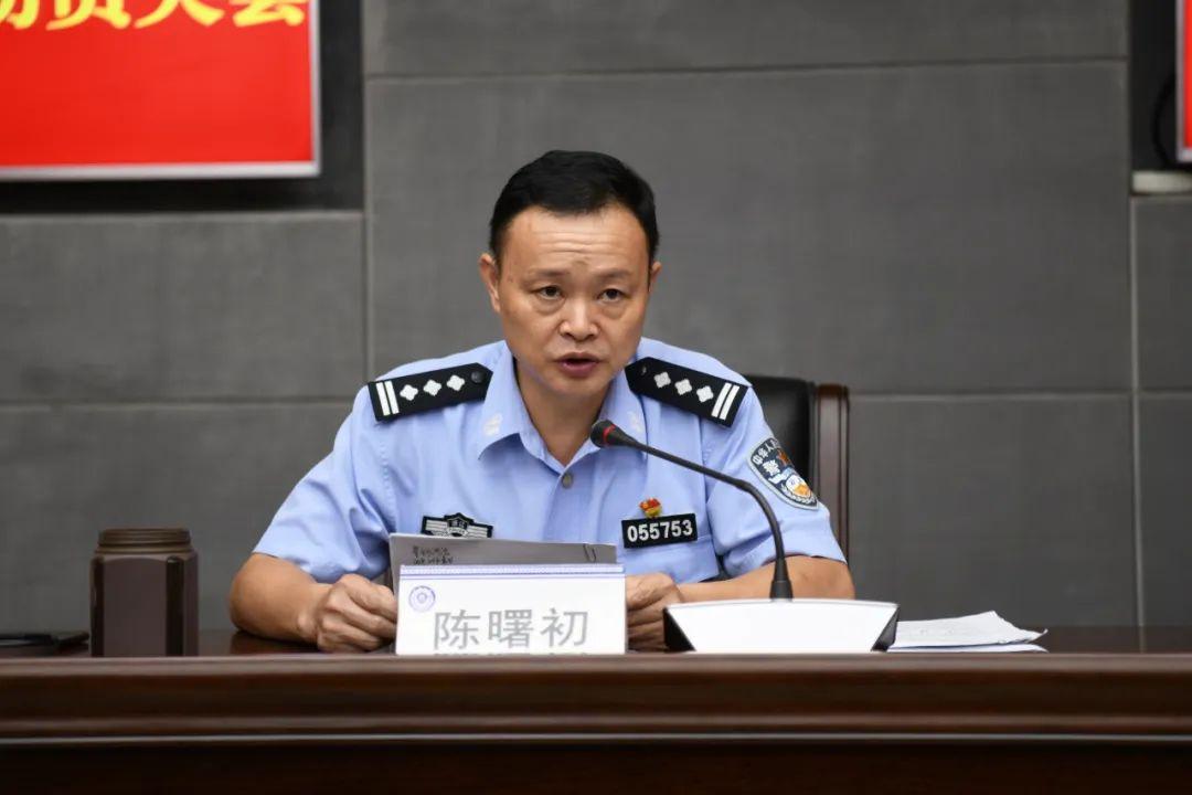 践行重要训词精神局长谈陈曙初打造婺警三能铁军