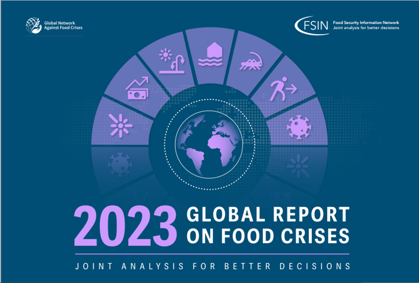 《2023年全球粮食危机报告:58个国家2.